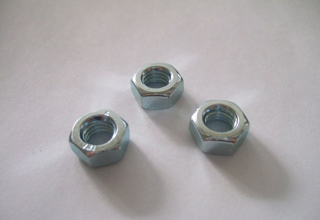 Hexagon Nuts, Zinc Plated Galvanized Hexagon Nuts Din934 M12
