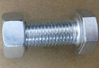 Zinc Plated Galvanized Carbon Steel Hex Bolts with Nuts M16X44