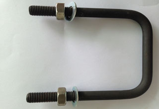 Carbon Steel U Bolts with Flat Washers and Nuts M14X103X156