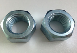 Zinc Plated Galvanized Carbon Steel Hex Nuts M20