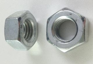 Zinc Plated Galvanized Carbon Steel Hex Nuts M12