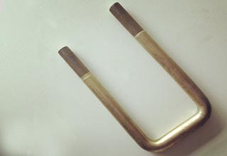 Zinc Plated Galvanized Carbon Steel U Bolts M20X90X230