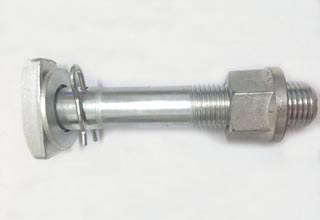 Zinc Plated Galvanized Carbon Steel T Bolts Assembly M20X143