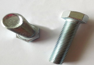 Zinc Plated Galvanized Carbon Steel Hex Bolts M10X27