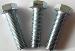 Zinc Plated Galvanized Carbon Steel Hex Bolts M10X77