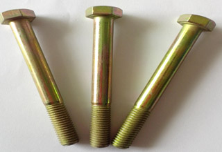 Zinc Plated Galvanized Carbon Steel Hex Bolts M14X78