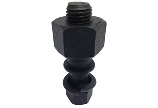 Black Oxide Alloy Steel Wheel Bolts Assembly M22X103