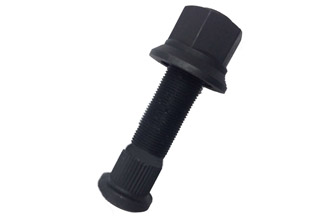 Black Oxide Alloy Steel Wheel Bolts Assembly M22X113