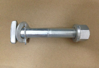 Zinc Plated Galvanized Alloy Steel Wheel Bolts Assembly M18X122