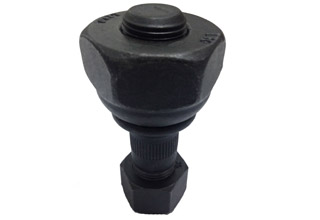 Black Oxide Alloy Steel Wheel Bolts Assembly M20X84