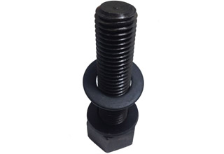 Black Oxide Alloy Steel Wheel Bolts Assembly M24X118