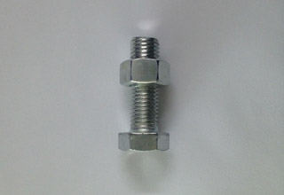 Zinc Plated Galvanized Carbon Steel Hex Bolts with Nuts M18X60