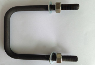 Carbon Steel U Bolts with Flat Washers and Nuts M16X103X156