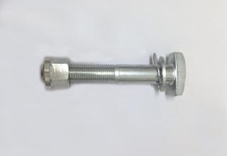 Zinc Plated Galvanized Carbon Steel T Bolts Assembly M22X127