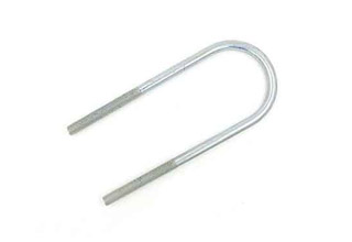 150M Standard U-Bolt Steel Plain 1 Pipe 1.315 OD 1/4 Rod