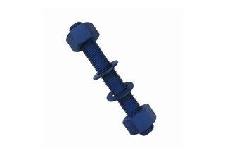 ASTM A193 Gr B7 Stud Bolt With 2 Hexagonal Nuts and Washers 3/4X 4