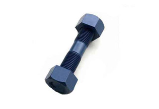 ASTM A193 Gr B7 Stud Bolt With 2 Hexagonal Nuts and Washers 7/8X 4-3/4