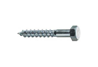 Hexagon Head Wood Screws Din 571, 8 x 50