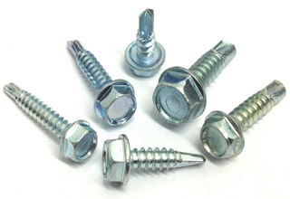 Self-Drilling Screws Hex Head Din 7504K, 5.5 x 19