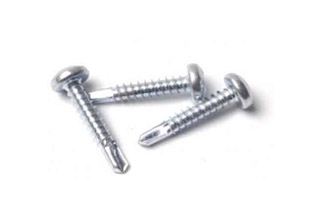 Cross Recessed Pan Head Drilling Screws With Tapping Screw Thread Din 7504M, 4.8 x 19