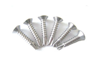 Cross Recessed Countersunk Head Drilling Screws With Tapping Screw Thread Din 7504O-H, 3.9 x 32