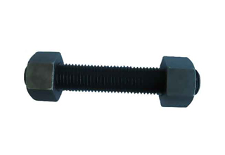 ASTM A193 B7 Stud Bolts With ASTM A194 2H Heavy Hex Nuts, 1-1/4X3000
