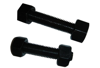 ASTM A193 B7 Stud Bolts With ASTM A194 2H Heavy Hex Nuts, 1-1/2X3000