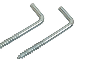 L Hooks, Carbon Steel 4 x 40mm