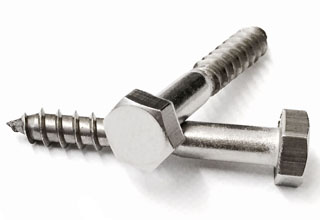 Coach Screws, Stainless Steel M6 x 30mm