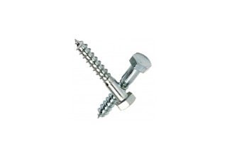 Coach Screws, Carbon Steel M6 x 60mm