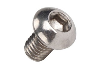 Button Head Hex Socket Cap Screws, Stainless Steel 304 5/8x1-1/2