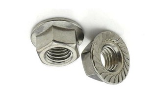 Flange Nuts, Stainless Steel 304 M6