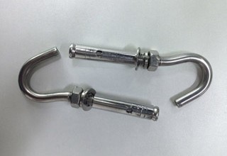 Anchor Bolts, Stainless Steel 304 M8X60mm