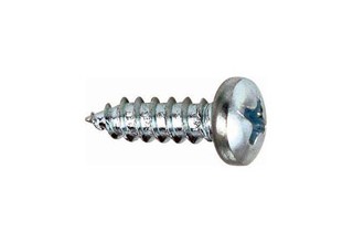 Tapping Screws, Cross Recessed Pan Head DIN7981 4.5 x 12mm