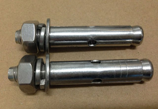 Anchor Bolts, C/W Nuts Washers M16X450mm
