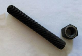 Alloy Stud Bolts, ASTM A-193 Gr. B7 Black 1-3/4 x 11-3/4