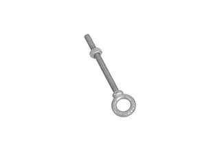 Eye Bolts, Hot Dip Galvanized Carbon Steel Eye Bolts with Nut M10X175mm