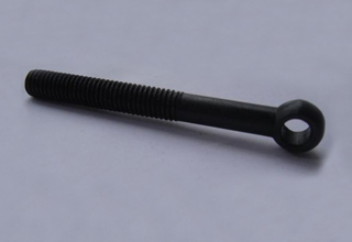 Eye Bolts, Black Carbon Steel Eye Bolts M6X125mm