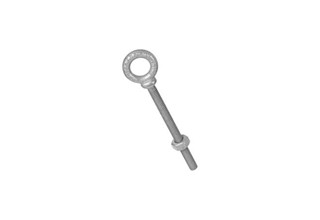 Eye Bolts, Hot Dip Galvanized Carbon Steel Eye Bolts with Nut M8X175mm
