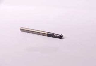 Tungsten solid carbide ball head end mill