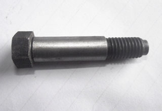 Black finish din933 hex bolt 