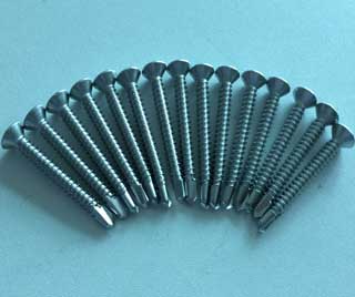 SS316 Countersunk head Self Drilling Screw DIN7504P Gross recessed 5.5X50 4