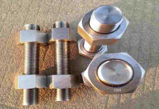 ASTM A193 B8M Stud bolt with heavy hex nut 