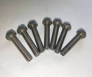 Bolt RVS A2 DIN933 M8X40 with M4 hole