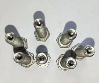 Bolt RVS A2 DIN933 M8X40 with M4 hole 3