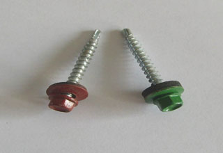Hex Washer Head Self drilling Screw DIN7504 zinc plated 
