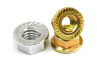 DIN 6923 FLANGE NUTS M5