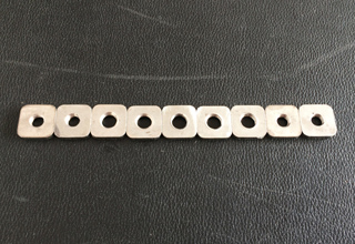 Square Nuts, SS304, 20x20x4mm M10