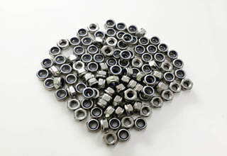 Nylon lock nut unc or unf Nylon Insert Nuts with DIN985