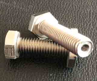 A2 Hex Bolt DIN933 M10x40, RVS Bold, Bolt RVS A2